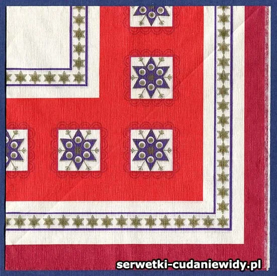 OLD1560 Serwetka Z Lat 70 -Tych