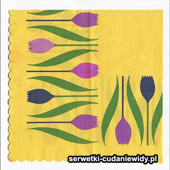 OLD1822 Serwetka Z Lat 80 -Tych