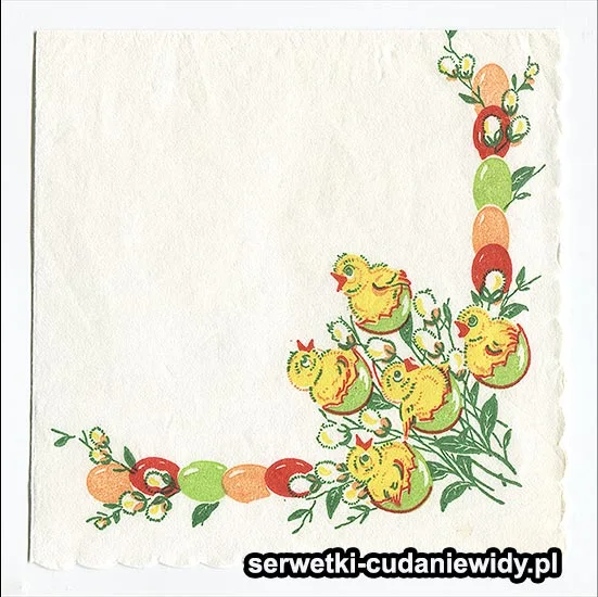 OLD1847 Serwetka Z Lat 80 -Tych