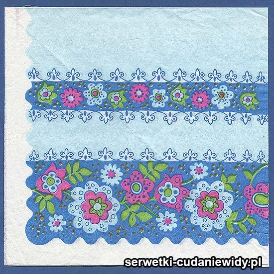 OLD2360 Serwetka Z Lat 70 -Tych