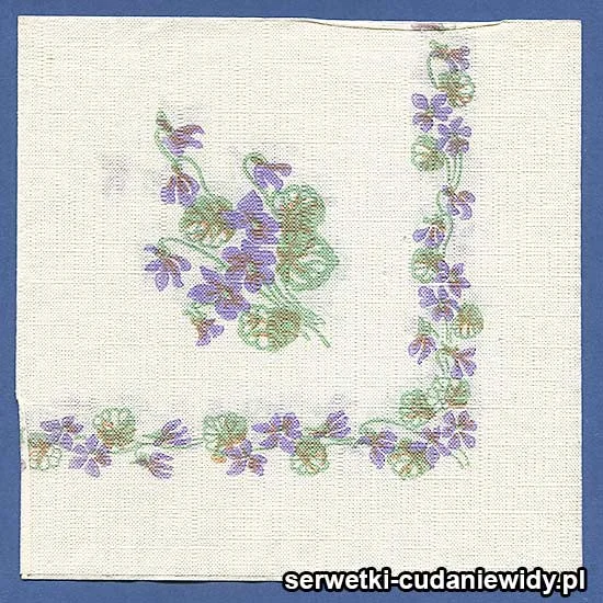 OLD2386 Serwetka Z Lat 70 -Tych