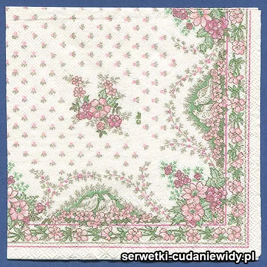 OLD2389 Serwetka Z Lat 70 -Tych