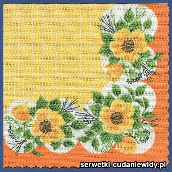OLD2404 Serwetka Z Lat 80 -Tych