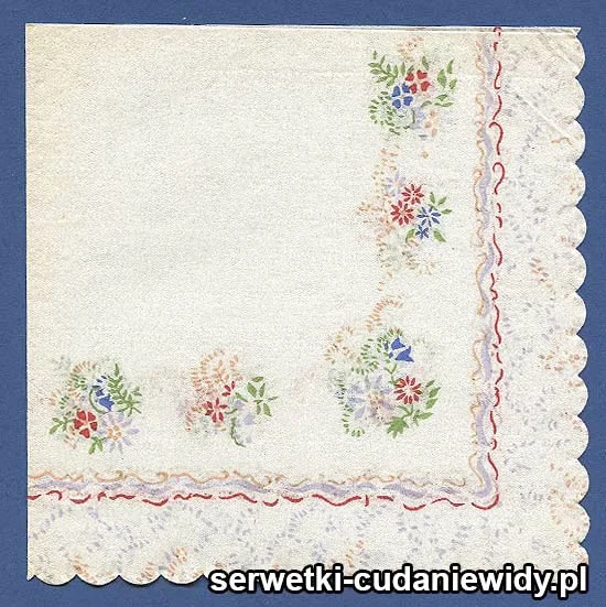 OLD2507 Serwetka Z Lat 60 -Tych
