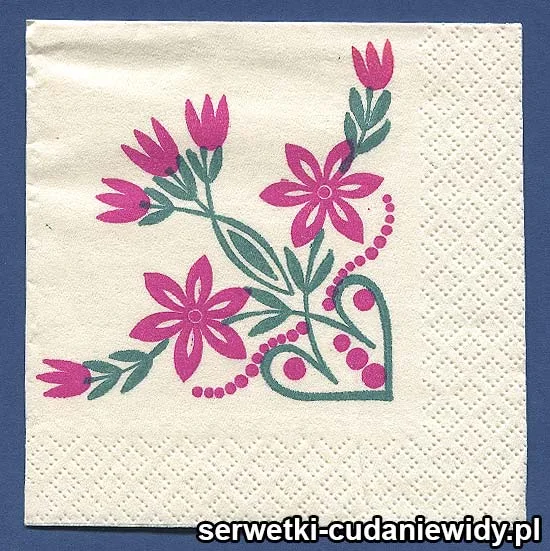 OLD2510 Serwetka Z Lat 60 -Tych