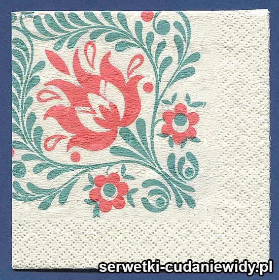 OLD2513 Serwetka Z Lat 70 -Tych