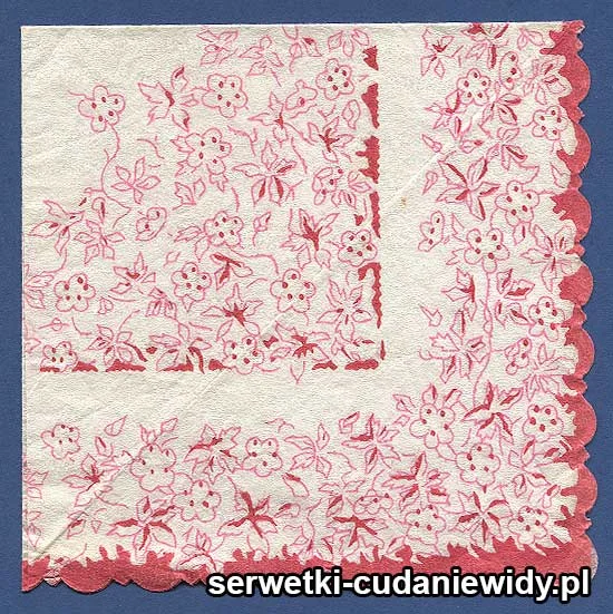OLD2514 Serwetka Z Lat 60 -Tych