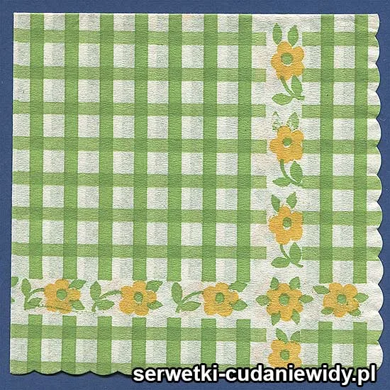 OLD2521 Serwetka Z Lat 70Tych