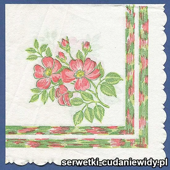 OLD2522 Serwetka Z Lat 60 -Tych