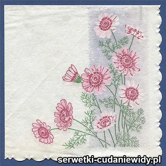 OLD2524 Serwetka Z Lat 60 -Tych