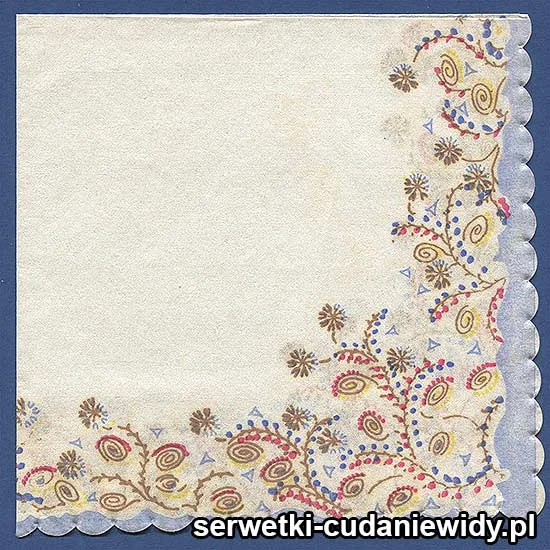 OLD2528 Serwetka Z Lat 60 -Tych