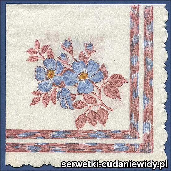 OLD2534 Serwetka Z Lat 60 -Tych