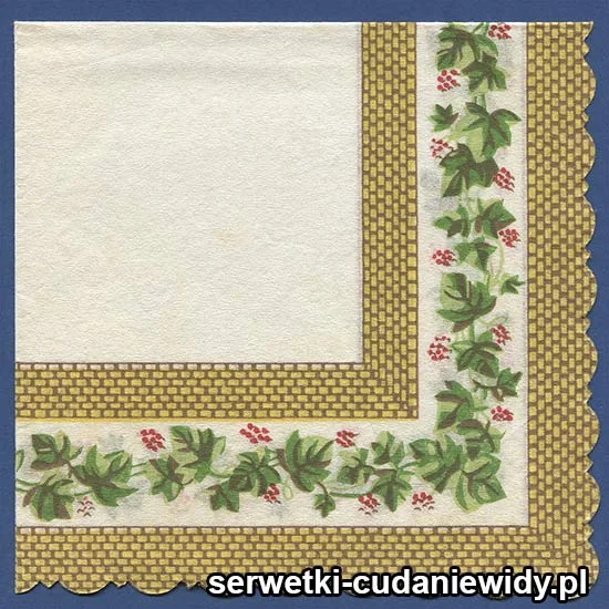 OLD2535 Serwetka Z Lat 70 -Tych
