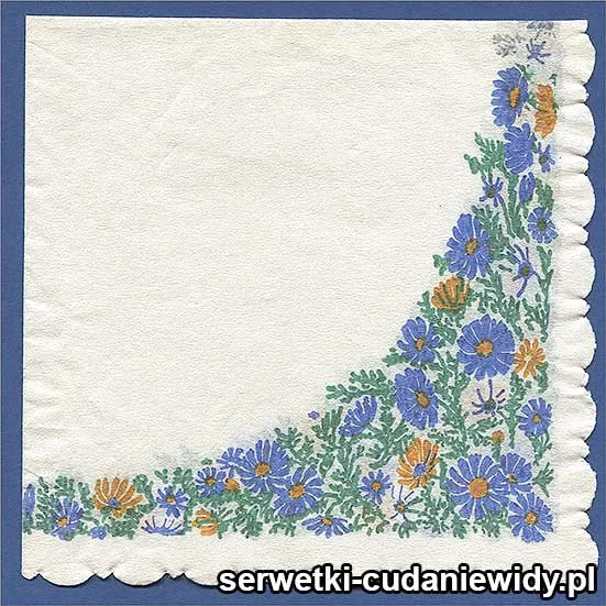 OLD2536 Serwetka Z Lat 60 -Tych