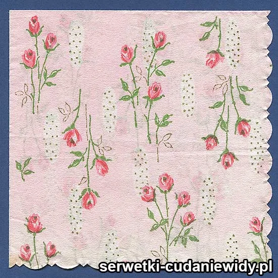 OLD2538 Serwetka Z Lat 60 -Tych