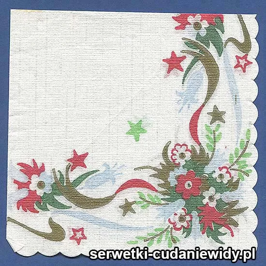 OLD2540 Serwetka Z Lat 60 -Tych