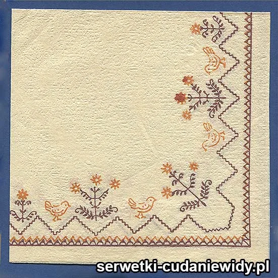 OLD2542 Serwetka Z Lat 60 -Tych
