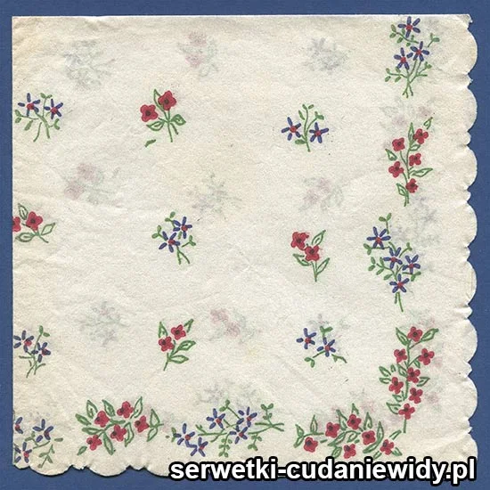 OLD2543 Serwetka Z Lat 60 -Tych