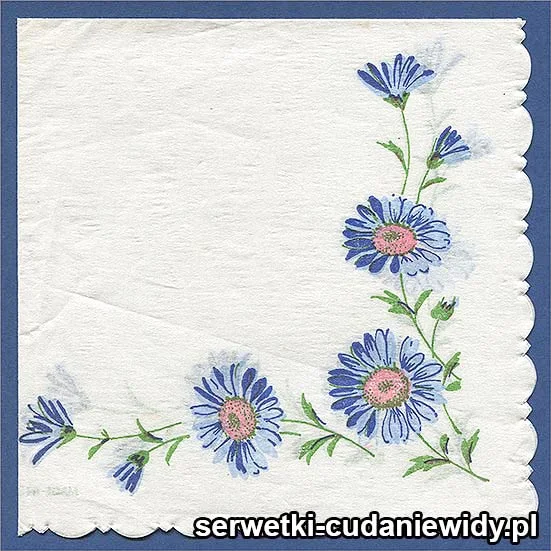 OLD2544 Serwetka Z Lat 60 -Tych