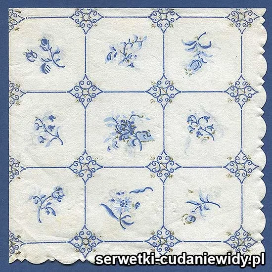 OLD2546 Serwetka Z Lat 60 -Tych