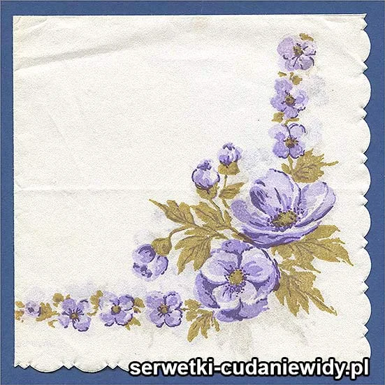OLD2552 Serwetka Z Lat 60 -Tych