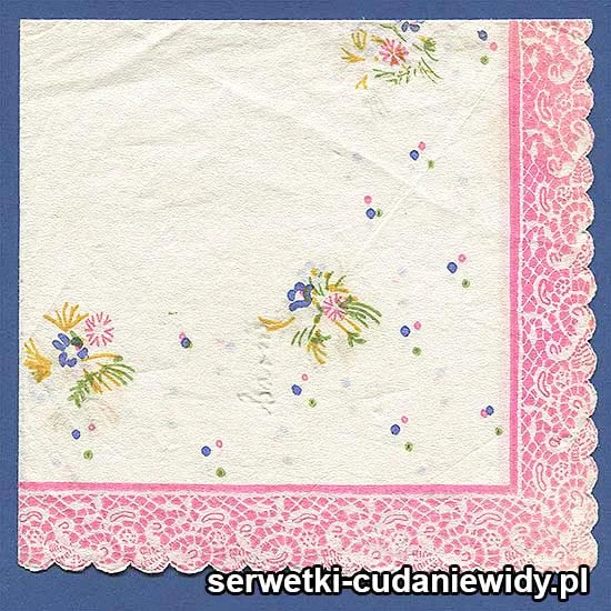OLD2554 Serwetka Z Lat 60 -Tych