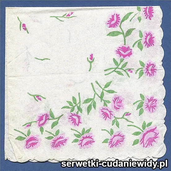 OLD2556 Serwetka Z Lat 60 -Tych