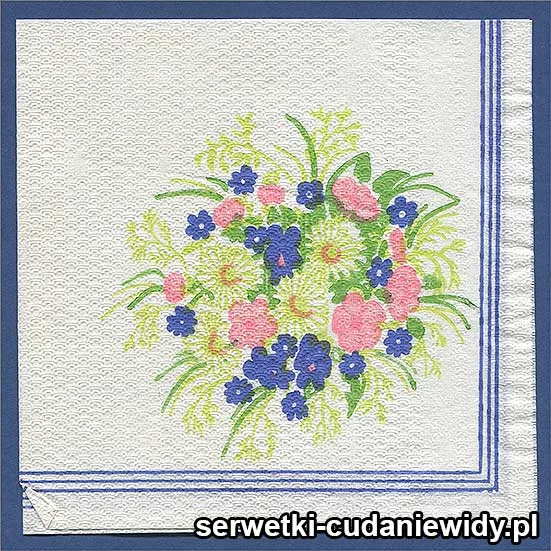 OLD2558 Serwetka Z Lat 60 -Tych