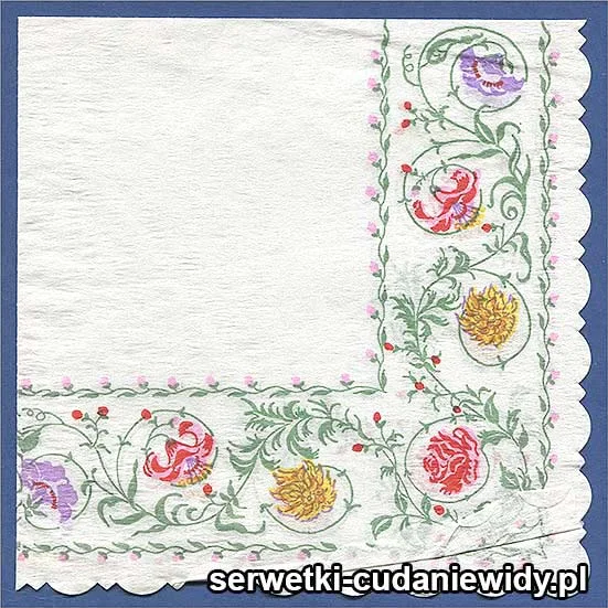 OLD2562 Serwetka Z Lat 60 -Tych