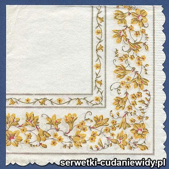 OLD2563 Serwetka Z Lat 60 -Tych