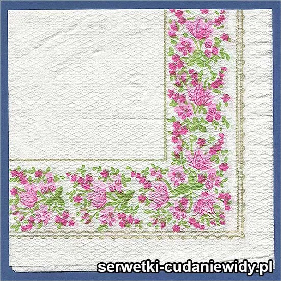 OLD2564 Serwetka Z Lat 60 -Tych