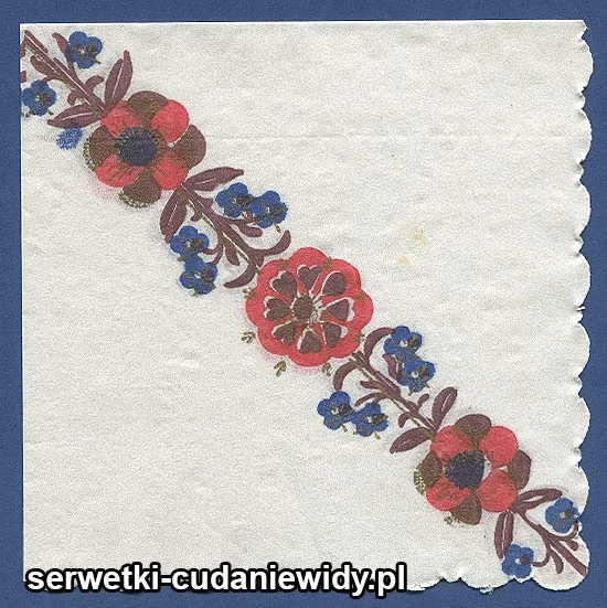 OLD2569 Serwetka Z Lat 60 -Tych