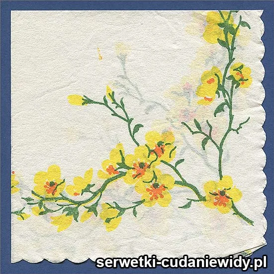 OLD2581 Serwetka Z Lat 60 -Tych
