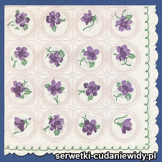 OLD2583 Serwetka Z Lat 60 -Tych