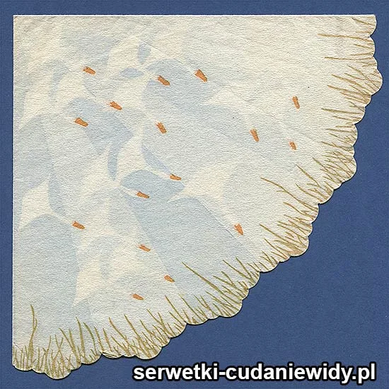 OLD2586 Serwetka Z Lat 60 -Tych