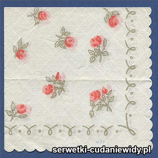 OLD2588 Serwetka Z Lat 70 -Tych