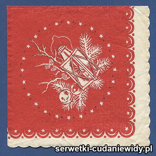 OLD2591 Serwetka Z Lat 60 -Tych