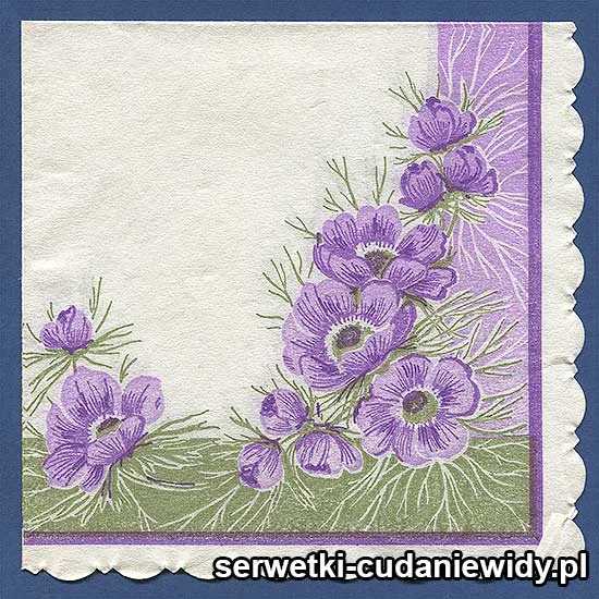OLD2593 Serwetka Z Lat 60 -Tych