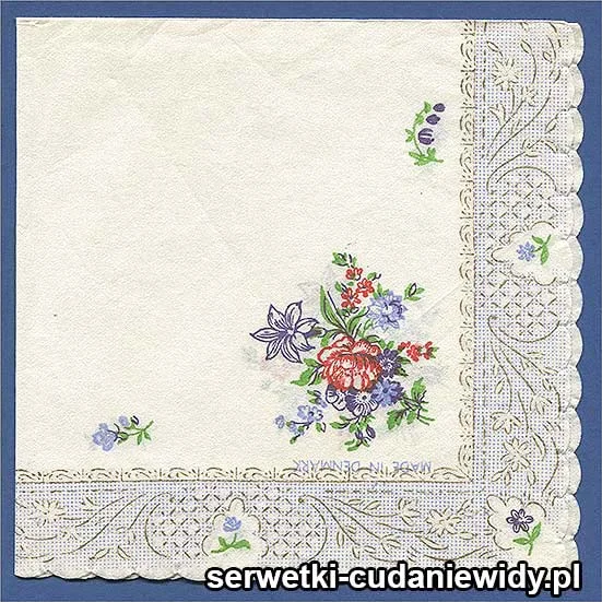 OLD2597 Serwetka Z Lat 60 -Tych