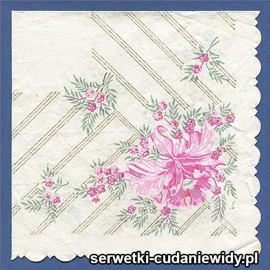 OLD2601 Serwetka Z Lat 60 -Tych