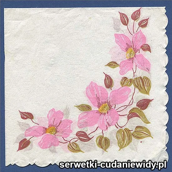 OLD2606 Serwetka Z Lat 60 -Tych