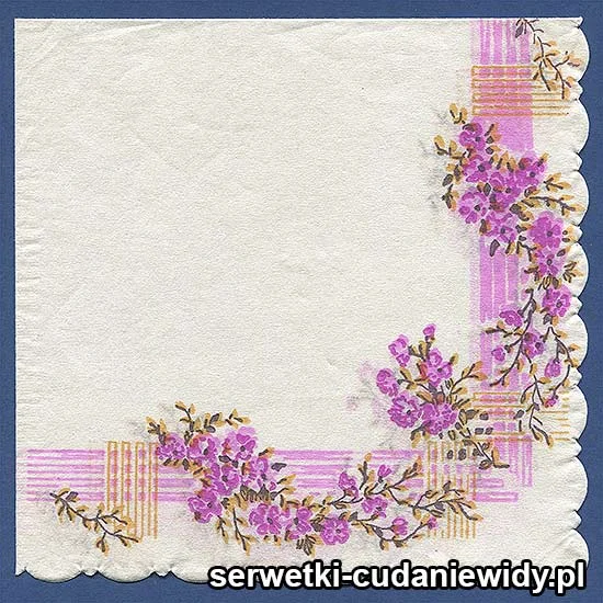 OLD2607 Serwetka Z Lat 60 -Tych