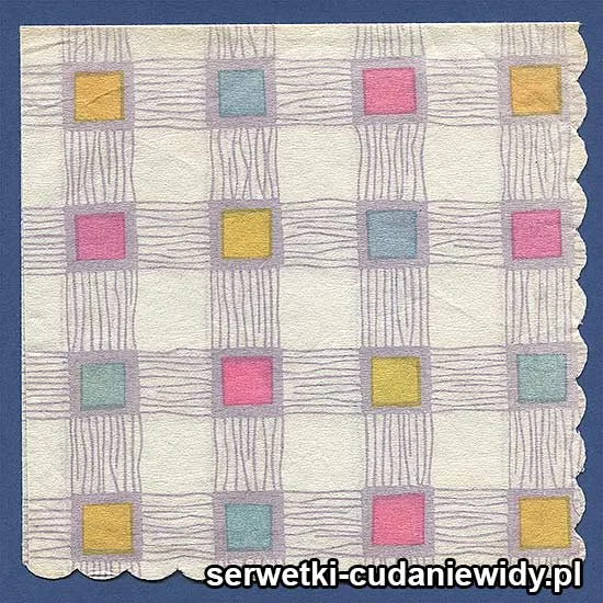 OLD2614 Serwetka Z Lat 60 -Tych