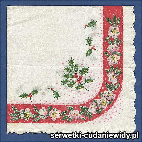 OLD2618 Serwetka Z Lat 60 -Tych