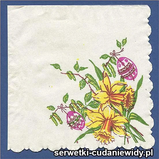 OLD2620 Serwetka Z Lat 60 -Tych