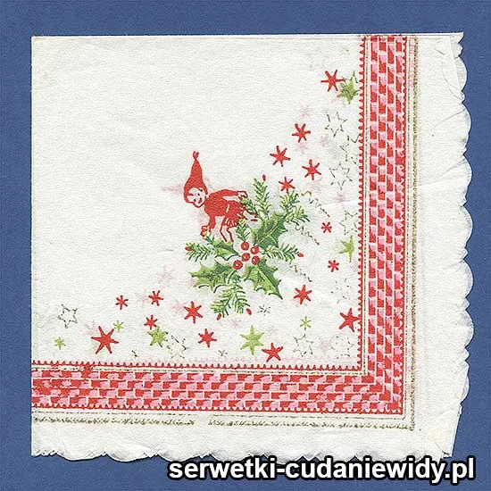 OLD2639 Serwetka Z Lat 60 -Tych