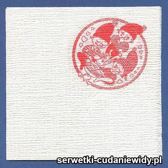 OLD2649 Serwetka Z Lat 80 -Tych