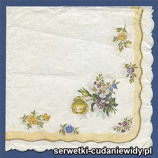 OLD2658 Serwetka Z Lat 60 -Tych