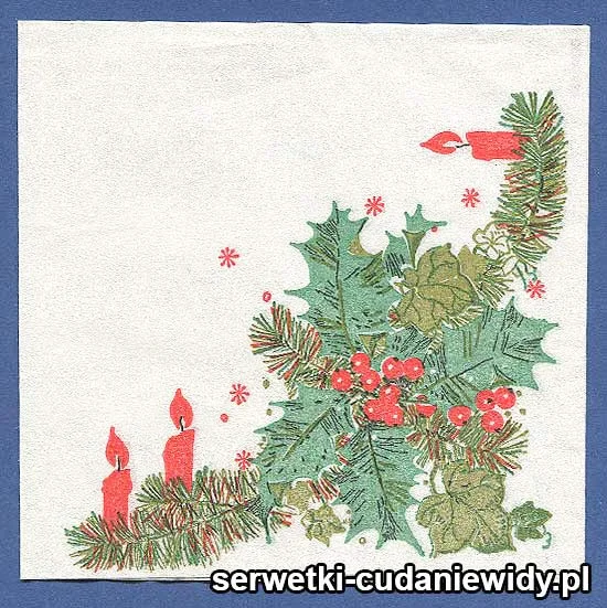 OLD2663 Serwetka Z Lat 60 -Tych