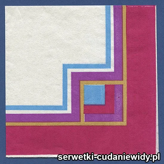 OLD2664 Serwetka Z Lat 60 -Tych